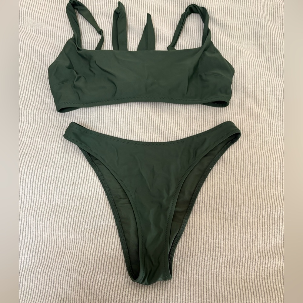 Green Bikini Set